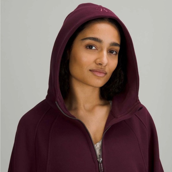 NWOT Lululemon Scuba Oversized Full-Zip, Cassis - Picture 4 of 11